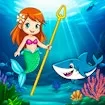 Princess vs Shark